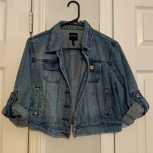 Cropped Denim Jacket